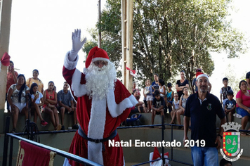 Foto - Chegada do Papai Noel - Natal Encantado 2019