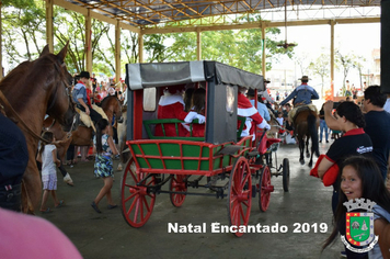 Foto - Chegada do Papai Noel - Natal Encantado 2019