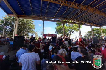 Foto - Chegada do Papai Noel - Natal Encantado 2019