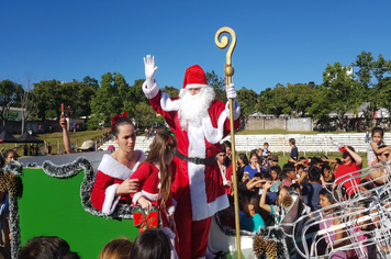 Foto - Chegada do Papai Noel