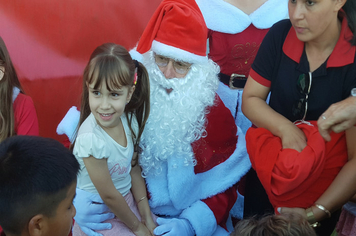 Foto - Chegada do Papai Noel