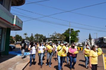 Foto - CAMINHADA PELA VIDA MARCA SETEMBRO AMARELO