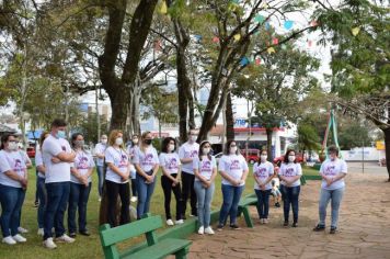 Foto - Ônibus Lilás – Combate à violência contra a Mulher