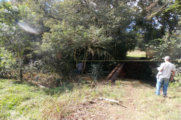 Foto - Danos em estradas, pontes e bueiros