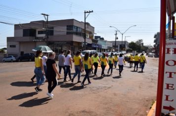 Foto - CAMINHADA PELA VIDA MARCA SETEMBRO AMARELO