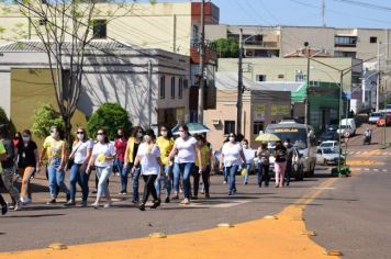 Foto - CAMINHADA PELA VIDA MARCA SETEMBRO AMARELO