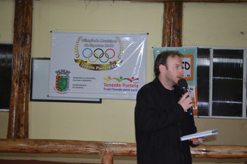 Foto - Entrega da Premiação da 1ª Olimpíada Municipal de Esportes