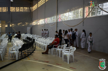 Foto - Escola Educar de Artes Marciais realiza exame de faixa preta de Taekwondo em Tenente Portela