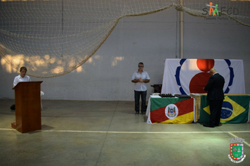 Foto - Escola Educar de Artes Marciais realiza exame de faixa preta de Taekwondo em Tenente Portela