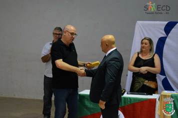 Foto - Escola Educar de Artes Marciais realiza exame de faixa preta de Taekwondo em Tenente Portela