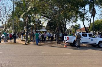 Foto - RECPÇÃO A 84ª CORRIDA DO FOGO SIMBÓLICO DA PÁTRIA