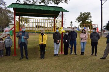 Foto - INAUGURAÇÃO PRACINHA INFANTIL - BAIRRO RUBINO MARRONI