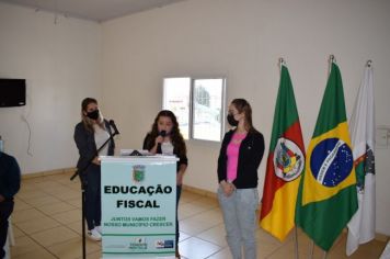 Foto - PREMIAÇÃO DO CONCURSO DE EDUCAÇÃO FISCAL