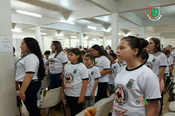 Foto - Formatura Alunos Proerd - Programa Educacional de Resistência as Drogas