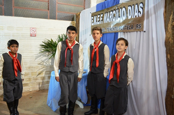 Foto - Jantar da Escola Marcilio Dias