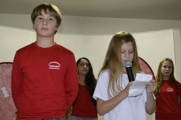 Foto - Jantar da Escola Municipal Ayrton Senna