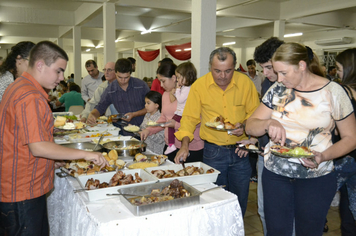 Foto - Jantar da Escola Municipal Ayrton Senna