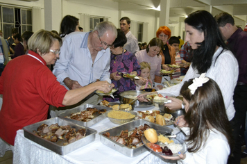 Foto - Jantar da Escola Municipal Ayrton Senna