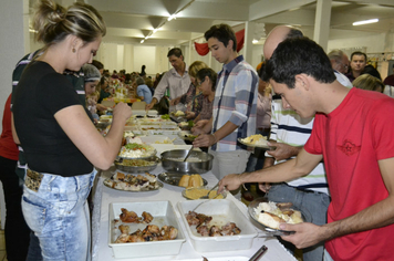 Foto - Jantar da Escola Municipal Ayrton Senna