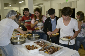 Foto - Jantar da Escola Municipal Ayrton Senna