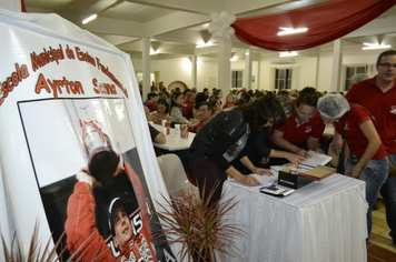 Foto - Jantar da Escola Municipal Ayrton Senna