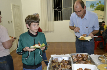 Foto - Jantar da Escola Municipal Ayrton Senna