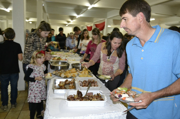Foto - Jantar da Escola Municipal Ayrton Senna
