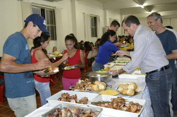 Foto - Jantar da Escola Municipal Ayrton Senna