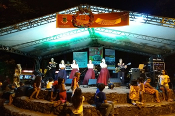 Foto - Natal Feliz 2018 - Entrega da Chave da cidade para o Papai Noel + Banda Sol Maior