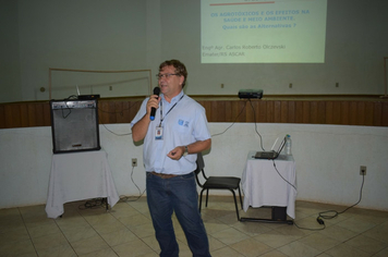 Foto - Palestra aborda os riscos da utilização de agrotóxicos