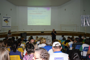 Foto - Palestra aborda os riscos da utilização de agrotóxicos