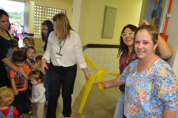Foto - Reinauguração da Biblioteca da Escola Municipal Descobrindo o Saber - 17/04/2015