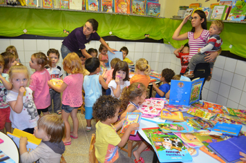Foto - Reinauguração da Biblioteca da Escola Municipal Descobrindo o Saber - 17/04/2015