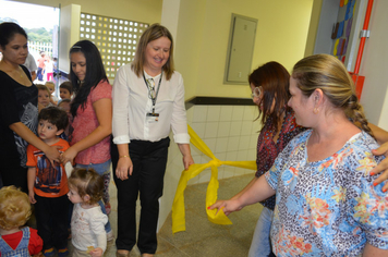 Foto - Reinauguração da Biblioteca da Escola Municipal Descobrindo o Saber - 17/04/2015