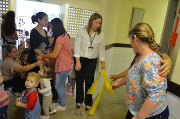 Foto - Reinauguração da Biblioteca da Escola Municipal Descobrindo o Saber - 17/04/2015