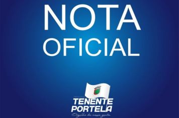 NOTA OFICIAL: