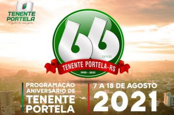 TENENTE PORTELA APRESENTA A PROGRAMAÇÃO DOS 66 ANOS DO MUNICÍPIO