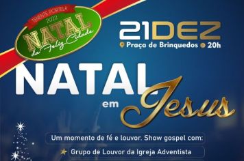 FÉ E LOUVOR NO NATAL DA FELIZ CIDADE