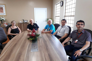 Reunião sobre a implantação do videomonitoramento urbano