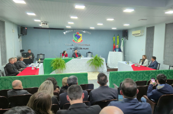SESSÃO SOLENE CELEBRA OS 70 ANOS DO MUNICÍPIO