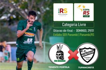 COPA RS: CER MIRAGUAI VOLTA A CAMPO DOMINGO, AGORA PELA LIVRE