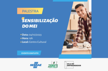 PALESTRA TRATARÁ SOBRE MUDANÇAS REALIZADAS NO MEI