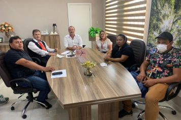 PREFEITO SALA RECEBE A VISITA DO DEPUTADO POMPEO DE MATTOS