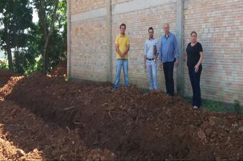 Obras de ampliação dos Banheiros e Cozinha no Ginásio da Escola Marcílio Dias