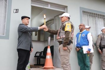 TENENTE PORTELA RECEBE O FOGO DA PÁTRIA 