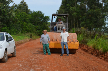 Mesmo com a intensidade das chuvas, estradas recebem grandes melhorias