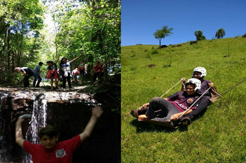 Alunos da Escola Ayrton Senna Realizam Atividades Esportivas e Brincadeiras no Meio Rural
