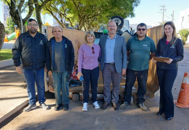 COLETA DE LIXO ELETRÔNICO ACONTECE HOJE NA PRAÇA DO IMIGRANTE