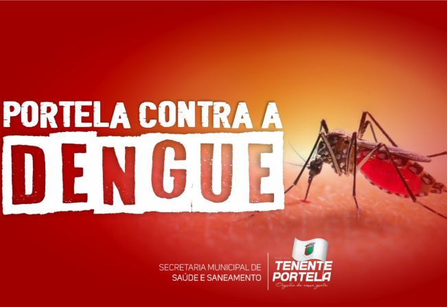 ALERTA DE DENGUE: TENENTE PORTELA INTENSIFICA ORIENTAÇÕES PARA POPULAÇÃO