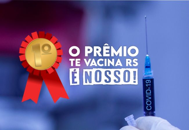 E O PRIMEIRO LUGAR NO “TE VACINA RS” VAI PARA: TENENTE PORTELA